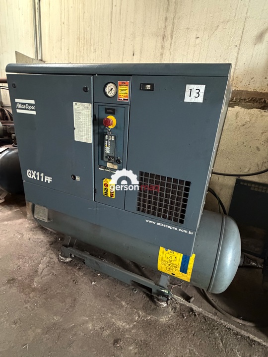 COMPRESSOR DE PARAFUSO ATLAS COPCO - GX11FF